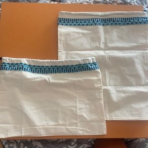 2 Tori burch dust bags